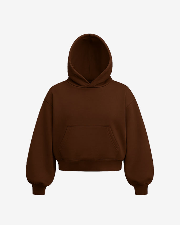 Bluza boxy brązowa SANE DEPT