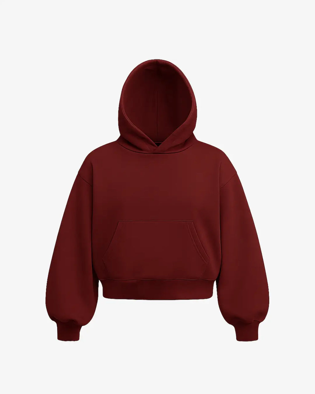 Bluza boxy bordowa Sane Department
