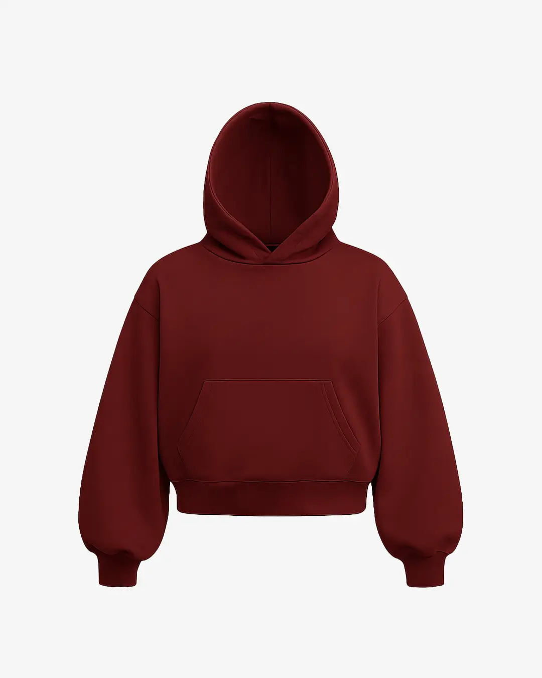 Bluza boxy bordowa Sane Department