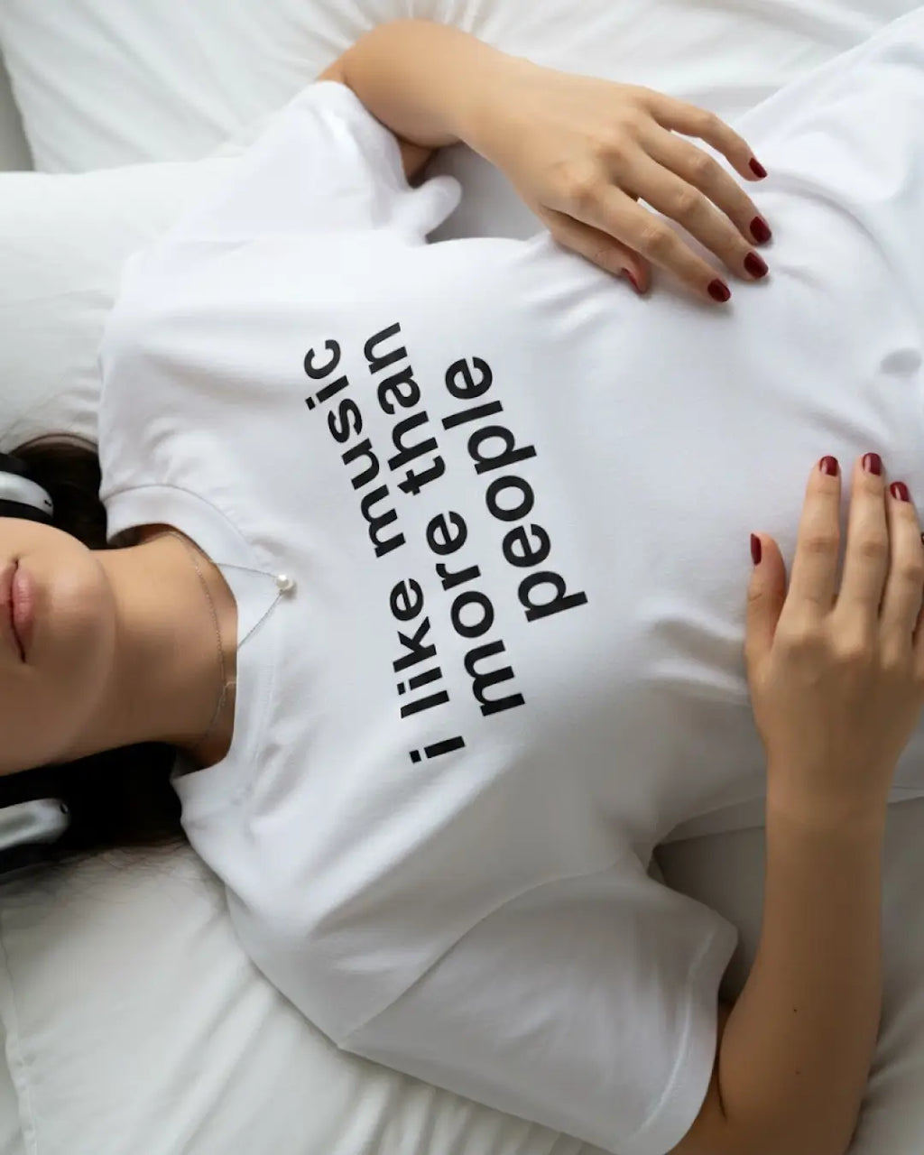 Koszulka I LIKE MUSIC MORE THAN PEOPLE