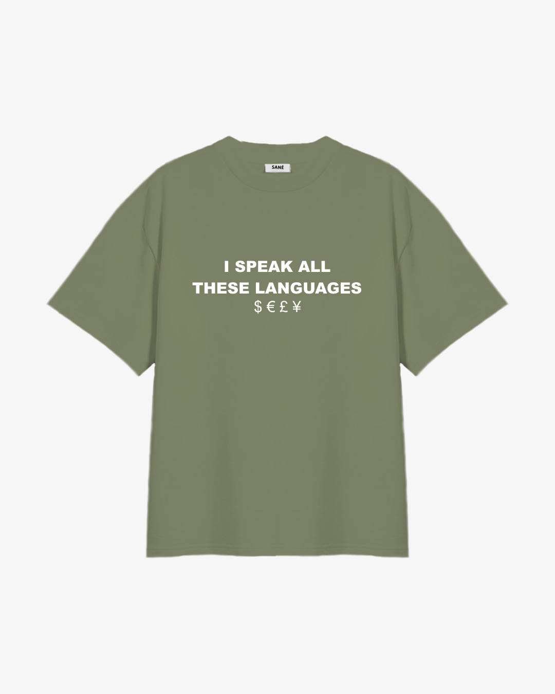 Koszulka I SPEAK ALL THESE LANGUAGES