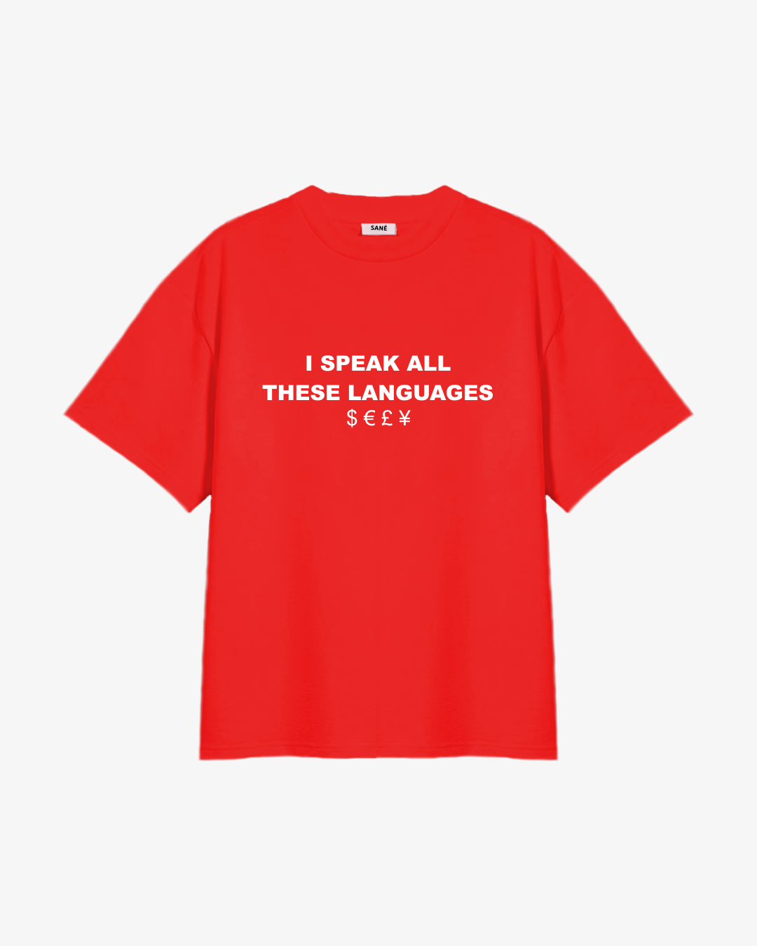 Koszulka I SPEAK ALL THESE LANGUAGES