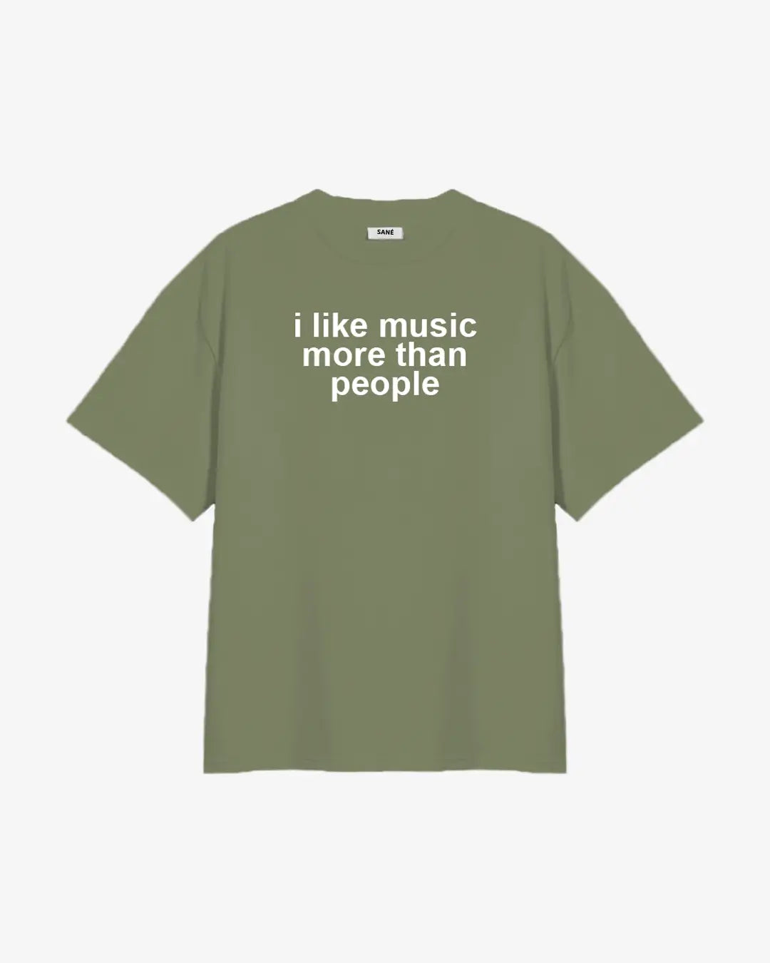 Koszulka I LIKE MUSIC MORE THAN PEOPLE